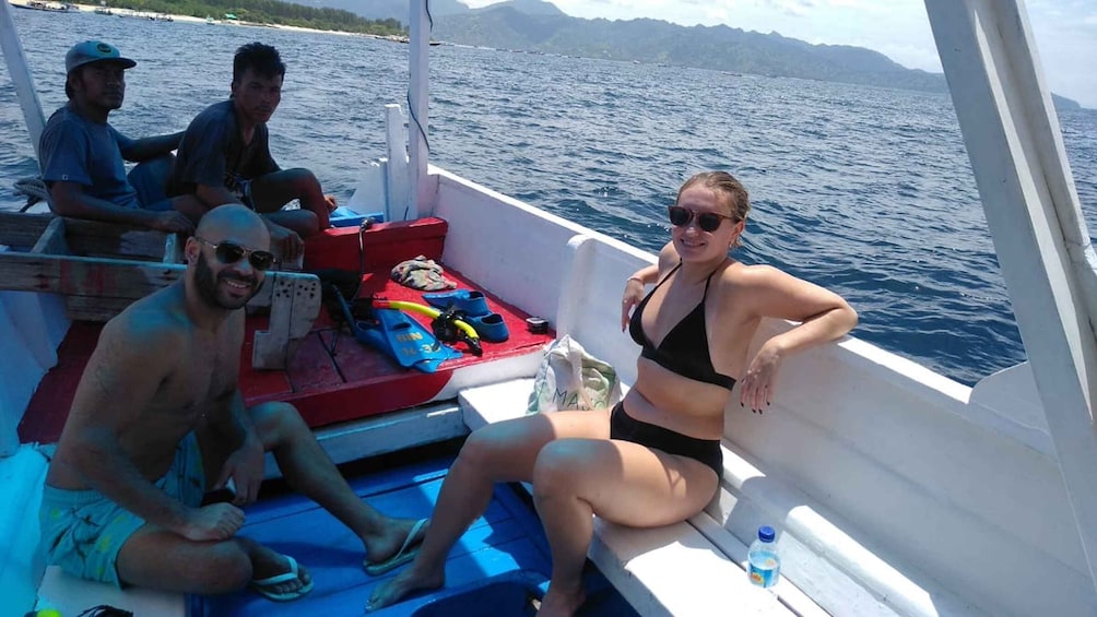 Picture 17 for Activity Gili Air/Trawangan: Glass-Bottom Boat Tour with Snorkeling