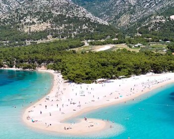 Golden Horn beach, Blue lagoon, beach with swing, Nugal