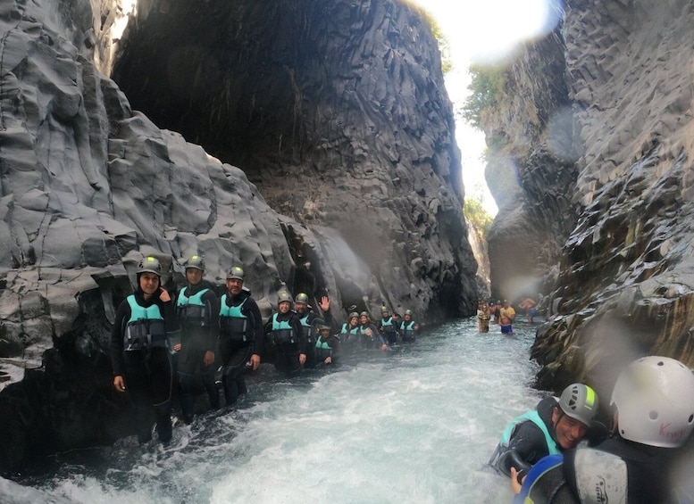 Picture 5 for Activity From Motta Camastra: Alcantara Gorges Body Rafting Trip