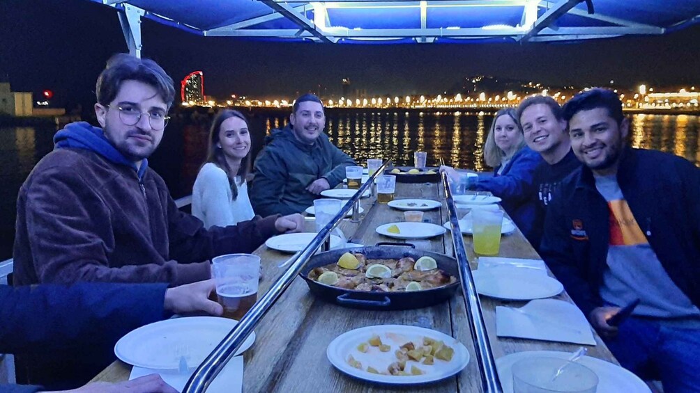 Picture 10 for Activity Barcelona: Private Evening Cruise with Dinner and Drinks