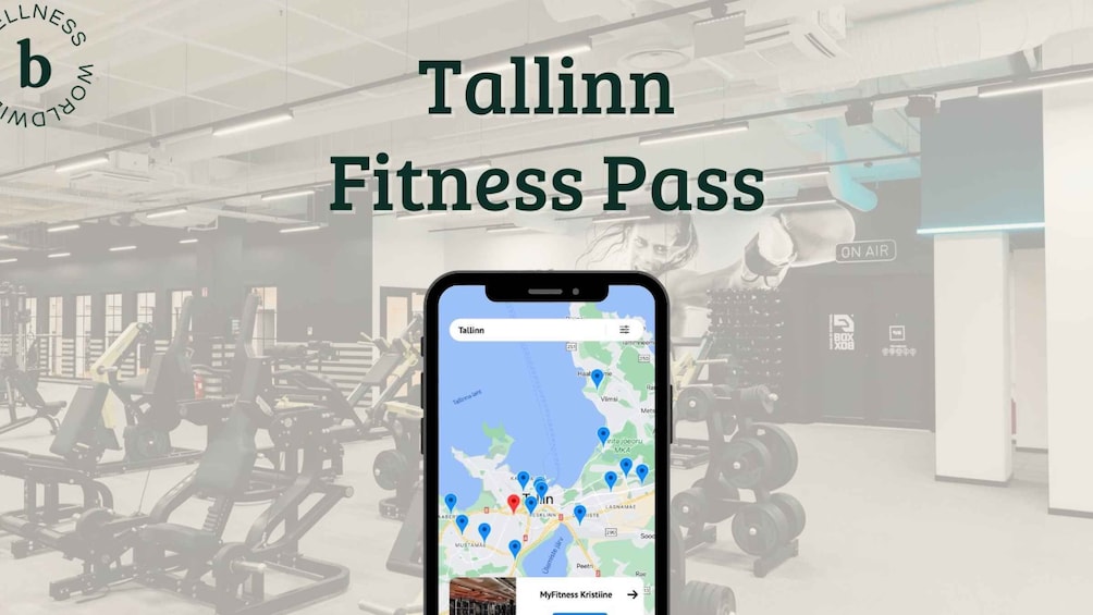 Tallinn: Premium Fitness Pass with Access to Top Gyms