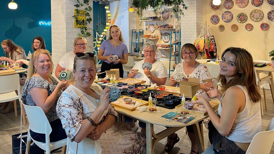 Brisbane: Mosaic Art Classes - Turkish Lamp Workshop