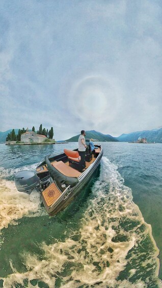 From Perast: Lady Of The Rocks&Blue Cave tour by Black Pearl