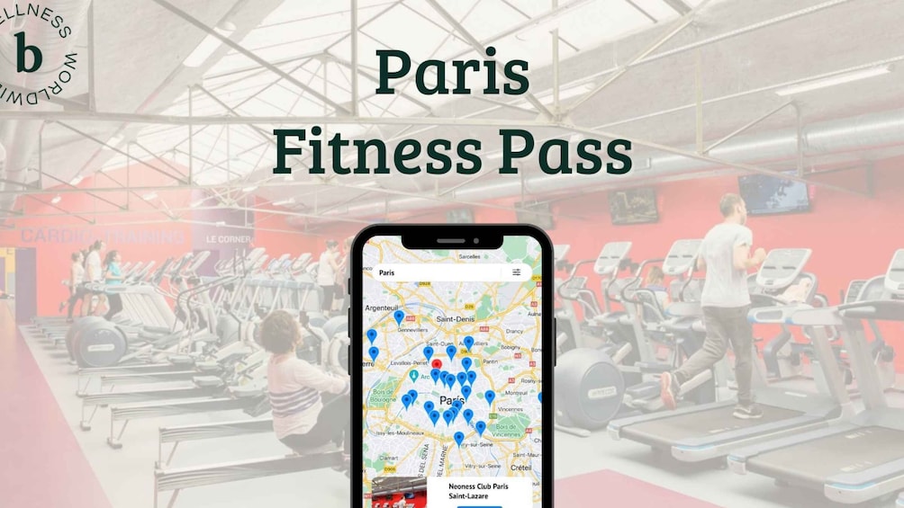 Paris: Fitness Pass with Access to Top Gyms