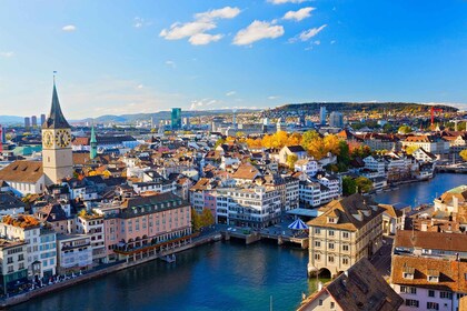 Zürich: Open-Top-Bus-Sightseeing-Tour mit optionaler Schifffahrt