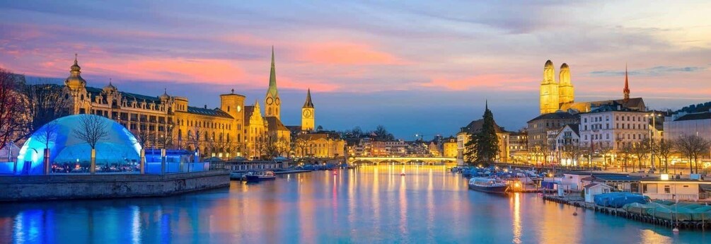 Picture 5 for Activity Zurich: Open Top Bus Sightseeing Tour with Optional Cruise