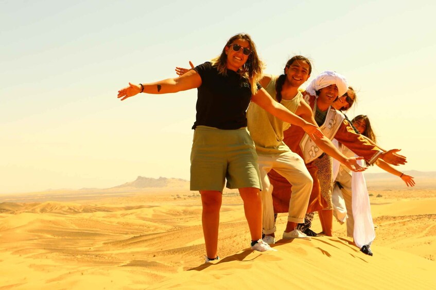 Picture 3 for Activity luxury desert camp with Camel Ride, meals & sandboarding