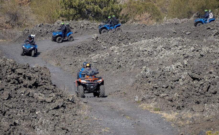Picture 5 for Activity Nicolosi: Mt. Etna Guided Quad Tour Adventure