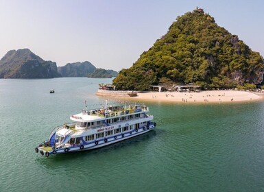 Ha Long: Afternoon Cruise with Lunch, Kayaking, and Swimming