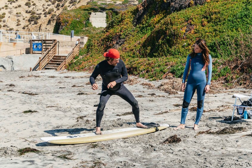 Picture 8 for Activity Solana Beach: Private Surf Lesson with Board and Wetsuit