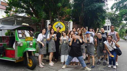 Sukhumvit: Corso di cucina thailandese e tour del mercato a BKK