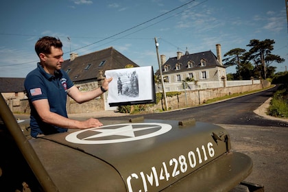 WW2 Jeep Tour Utah Beach - Sainte Mere Eglise 2h