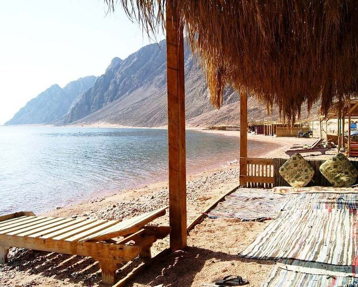 Picture 5 for Activity Canyon Salama Jeep Safari in Sinai Desert & Dahab snorkeling