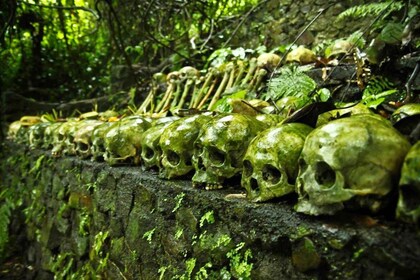 Bali: cementerio de Trunyan, aguas termales y pueblo de Penglipuran