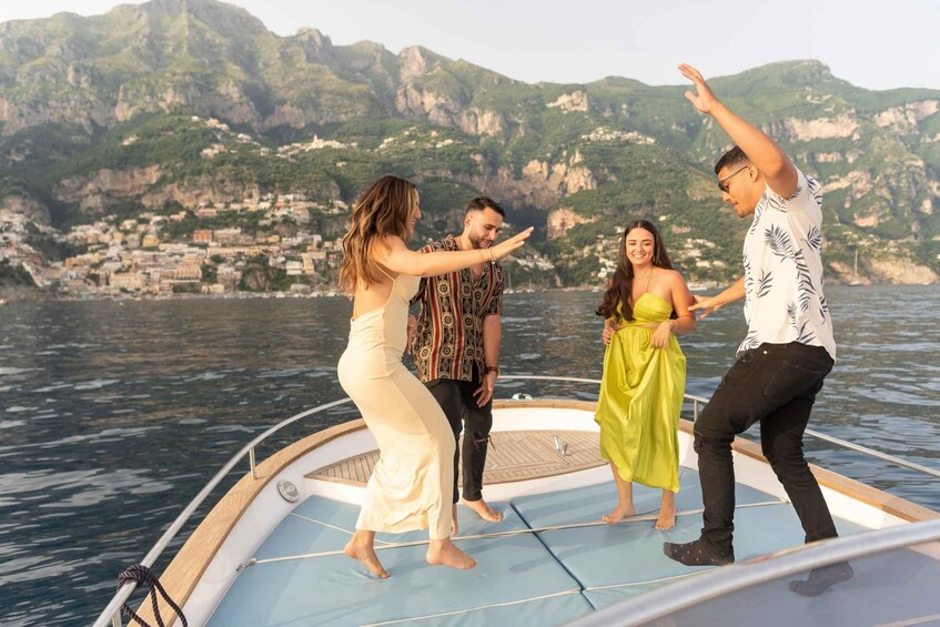 Picture 6 for Activity From Positano/Praiano: 1h 30 min Private Sunset Cruise