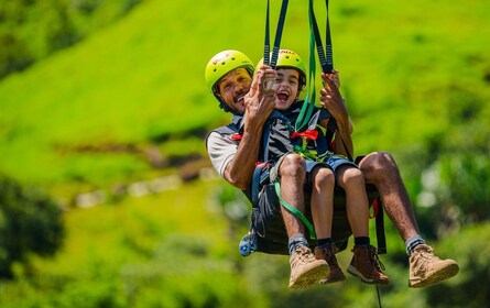 Mauritius: Vallé Advenature Park, Discovery Tour Zipline