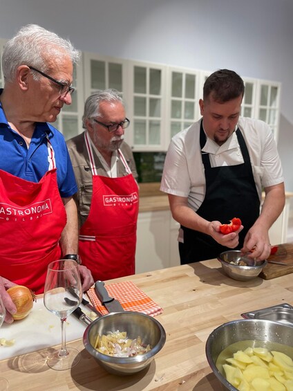 Picture 10 for Activity Bilbao: Traditional Basque Cooking Class with Wine Tasting