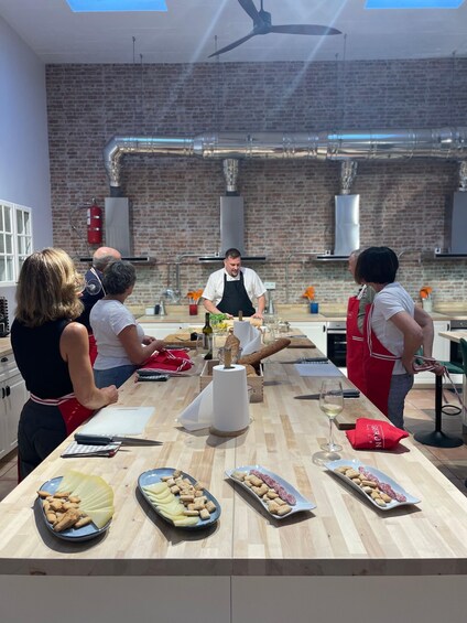 Picture 7 for Activity Bilbao: Traditional Basque Cooking Class with Wine Tasting