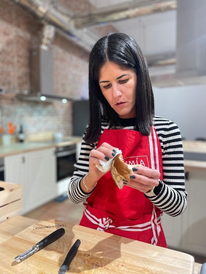 Picture 2 for Activity Bilbao: Traditional Basque Cooking Class with Wine Tasting