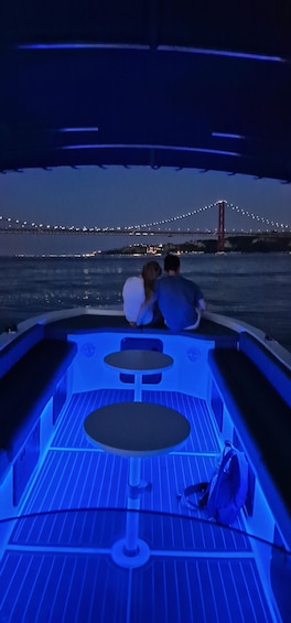 Picture 4 for Activity Lisbon: Tagus River Boat Sunset and Night Champagne Tour