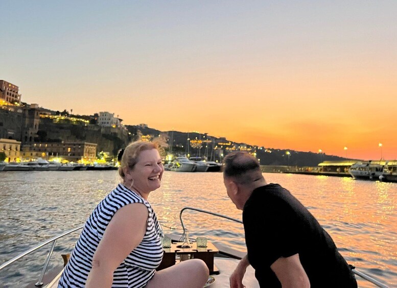 Picture 16 for Activity Sorrento: Private Sunset Boat Tour with Music and Aperitif