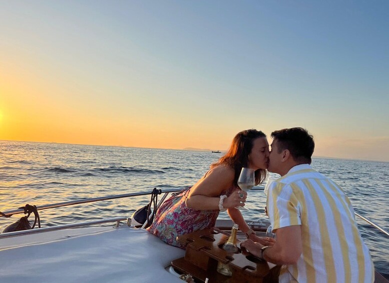 Picture 22 for Activity Sorrento: Private Sunset Boat Tour with Music and Aperitif