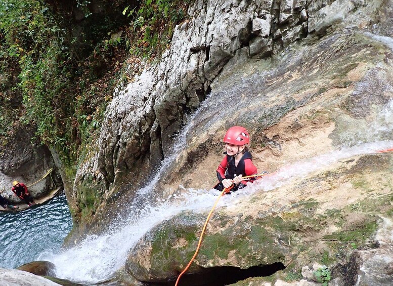 Grenoble: Discover canyoning in the Vercors.