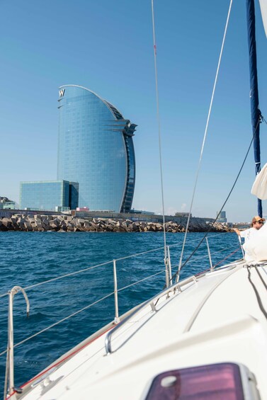 Picture 18 for Activity Barcelona: Private Sailing Tour with Young & Local Captain