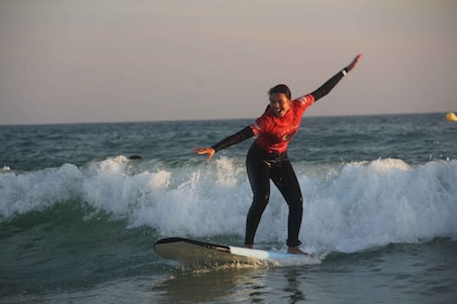 Armação de Pêra: 1:30-timers surfetime for nybegynnere