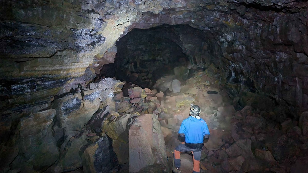 Geological Lava Tunnel Adventure - Arnarker Cave