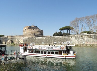 Rome : Le Château Saint-Ange et la promenade en bateau fluvial