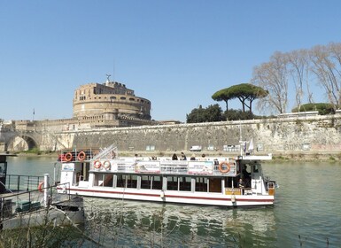 Rome : Le Château Saint-Ange et la promenade en bateau fluvial