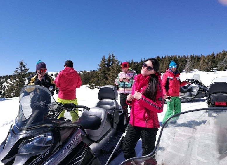 Picture 1 for Activity Borovets: Deposit for Snowmobile Safari with Instructor