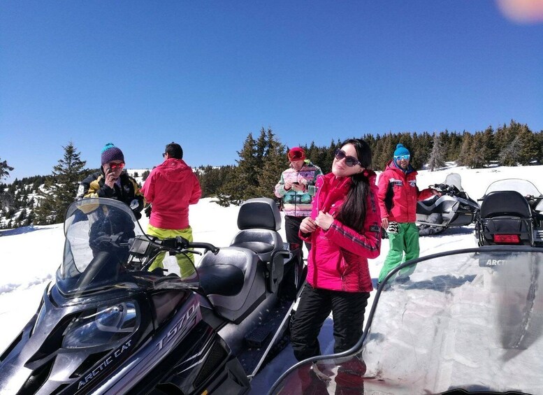 Picture 1 for Activity Borovets: Deposit for Snowmobile Safari with Instructor