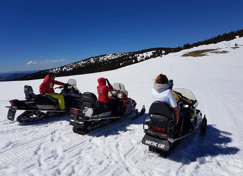 Picture 3 for Activity Borovets: Deposit for Snowmobile Safari with Instructor