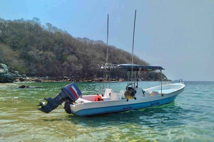 Picture 2 for Activity From Huatulco: Private 5 Bays Boat Tour