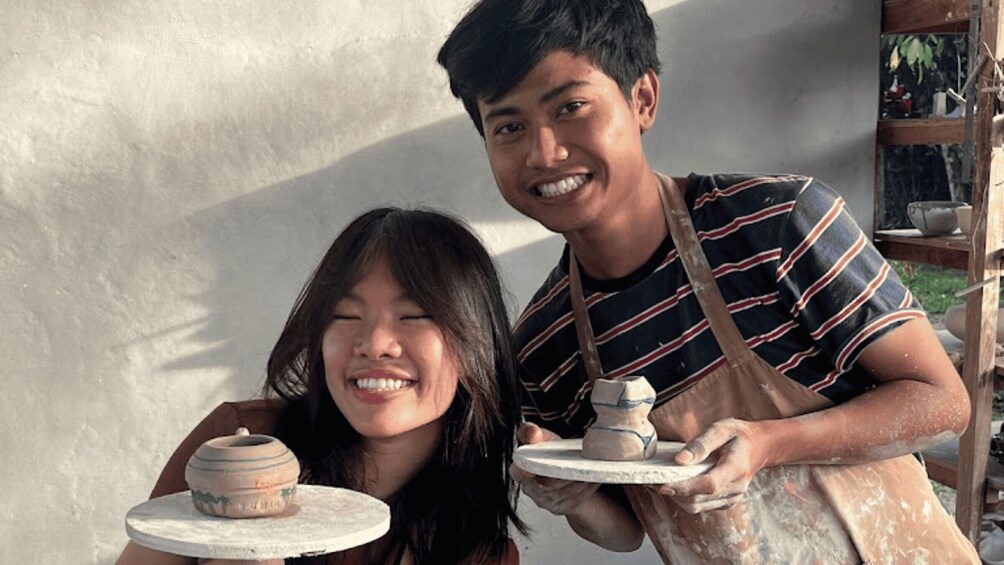 Picture 1 for Activity Ubud: Pottery Ceramic Class with 2kg Clay