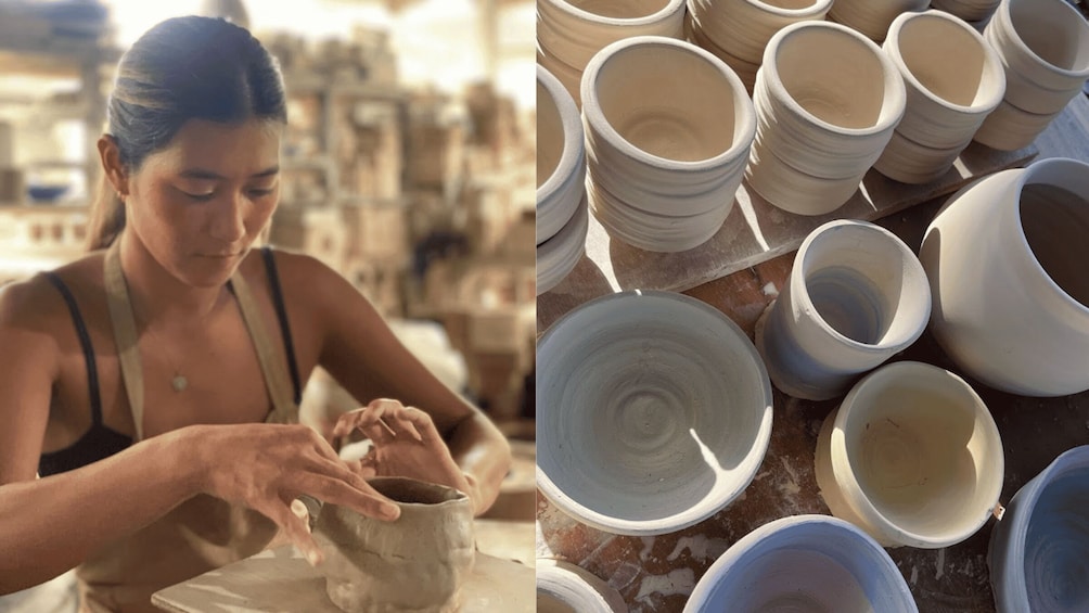 Ubud: Pottery Ceramic Class with 2kg Clay