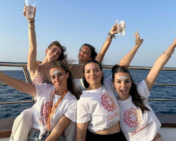 Picture 1 for Activity Mellieħa: Party Boat to Blue Lagoon and Comino with Open Bar