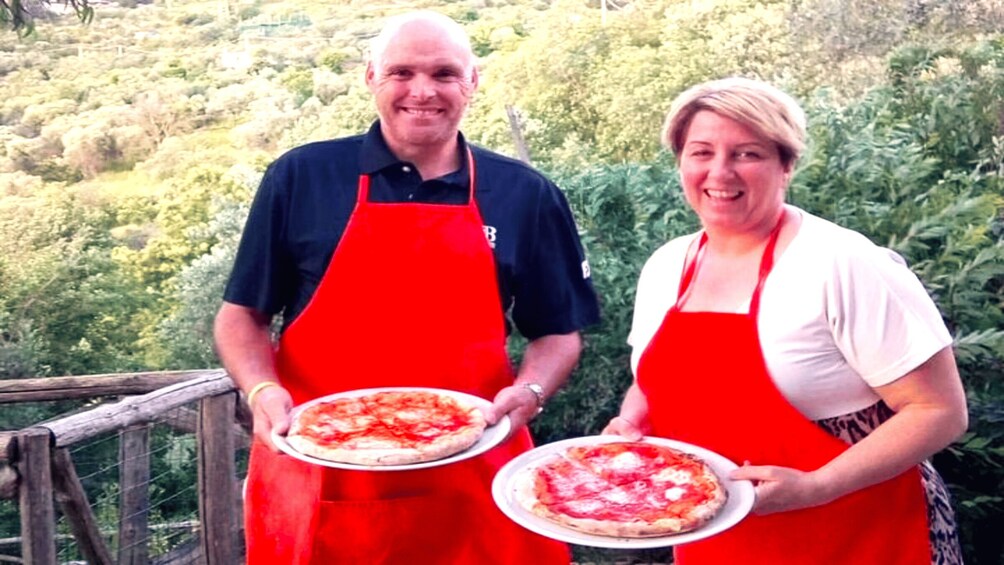 Picture 2 for Activity Sorrento: Pizza Making w/ Wine, Limoncello, & Transfer