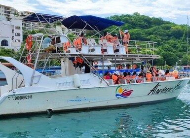 Huatulco: Tour durch die Buchten mit dem Boot