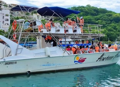 Huatulco : Tour des baies en bateau