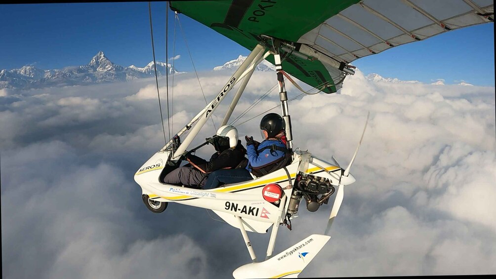 Picture 3 for Activity From Pokhara: 60 minutes Ultralight Fligh