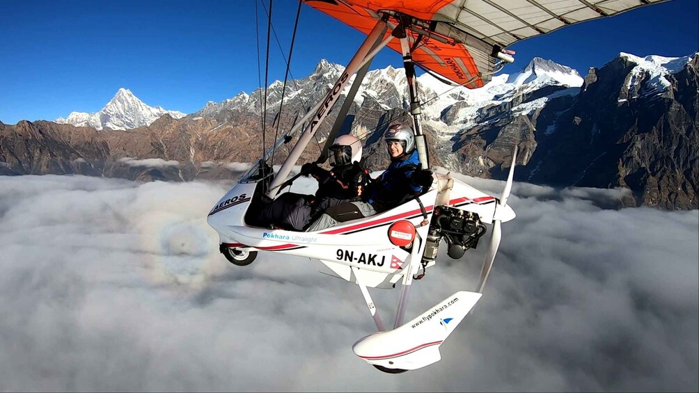 Picture 2 for Activity From Pokhara: 60 minutes Ultralight Fligh