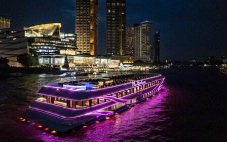 Bangkok Pelayaran Makan Malam Mewah di Chao Phraya yang Mewah