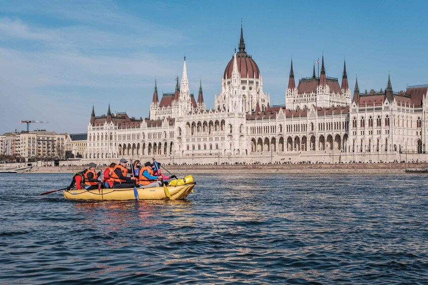 Picture 4 for Activity Sunset Danube River Rafting Cruise in Budapest + Drink