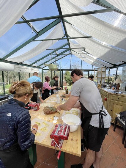 Picture 5 for Activity Cooking class on terrace at Fattoria del Chianti with lunch