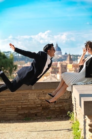 Professional photoshoot in Rome