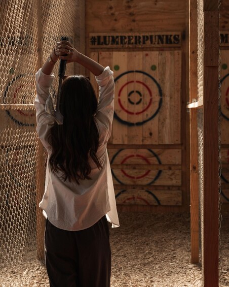 Picture 8 for Activity Brisbane: Lumber Punks Axe Throwing Experience