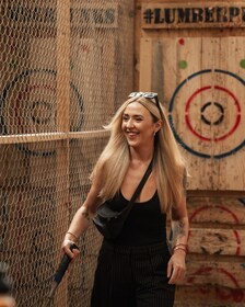 Brisbane: Lumber Punks Axe Throwing Experience